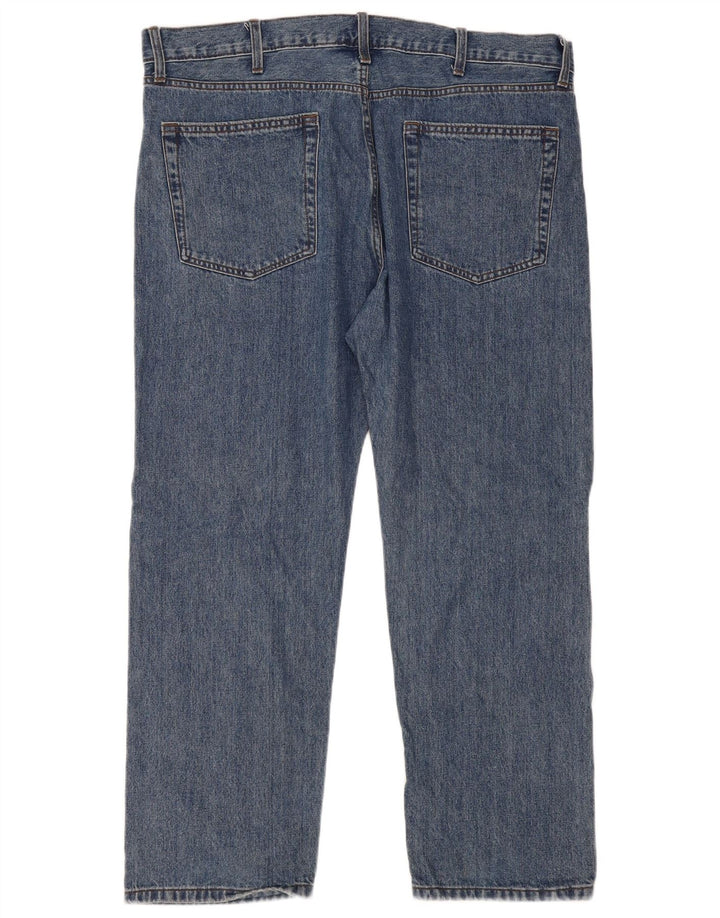 Jeans dritti da uomo Marks & Spencer W40 L29 cotone blu