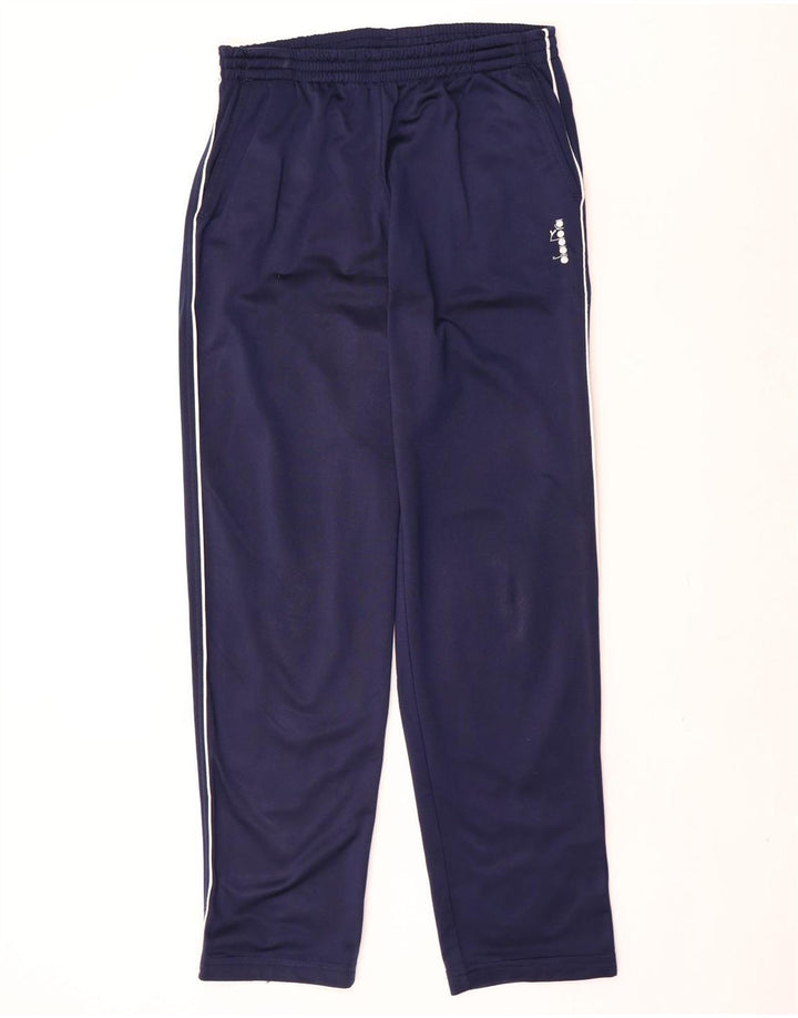 Pantaloni da tuta da uomo Diadora Medium Blu Navy Poliestere Sport