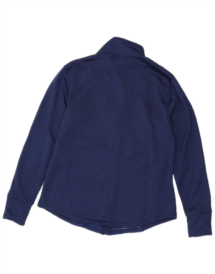 Giacca da ginnastica da donna FILA UK 16 Large in poliestere blu navy
