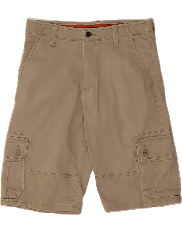 WRANGLER Boys Cargo Shorts 15-16 Years W32 Beige Cotton Vintage Wrangler and Second-Hand Wrangler from Messina Hembry 