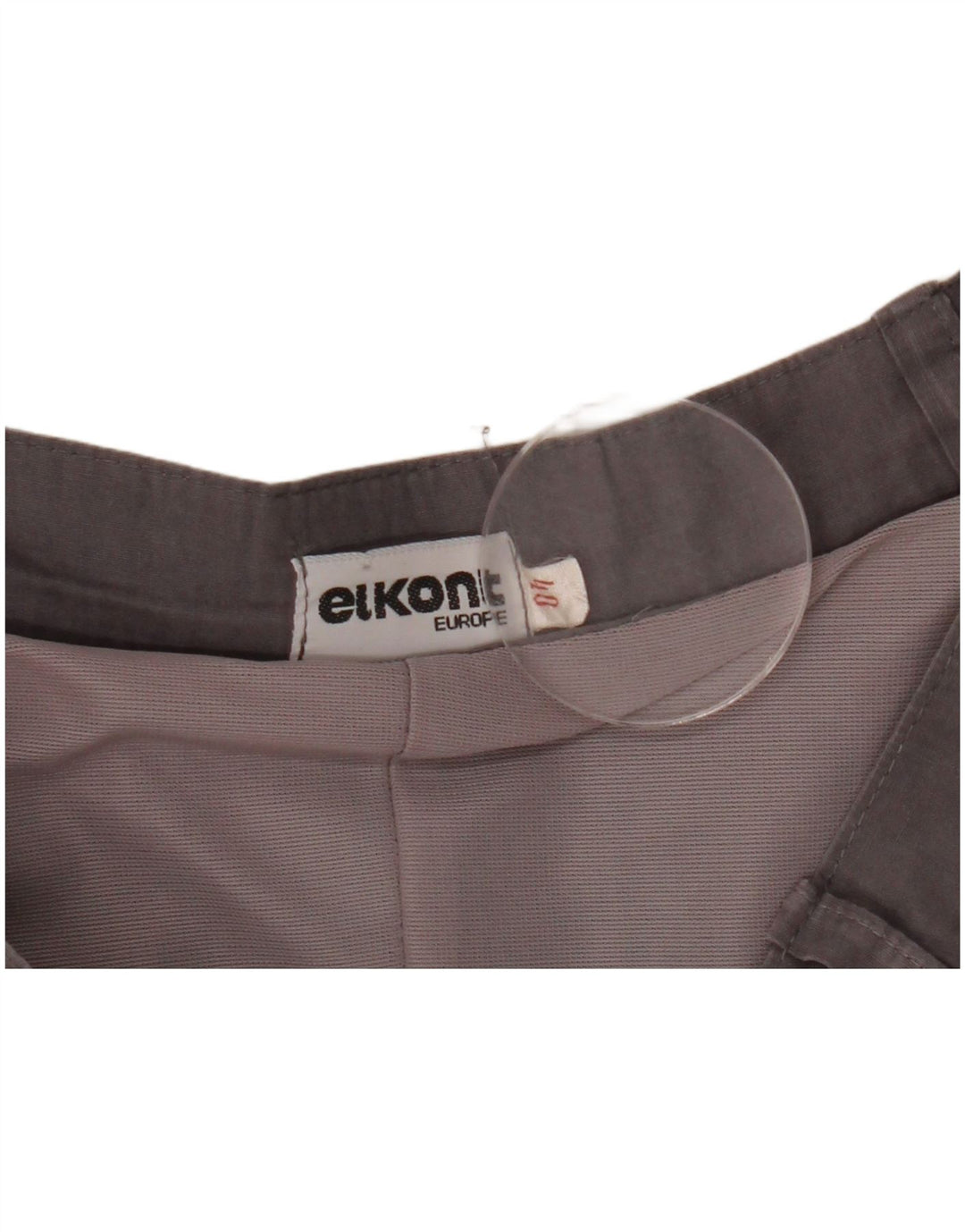 Gonna svasata da donna vintage EU 40 media W28 color block grigio