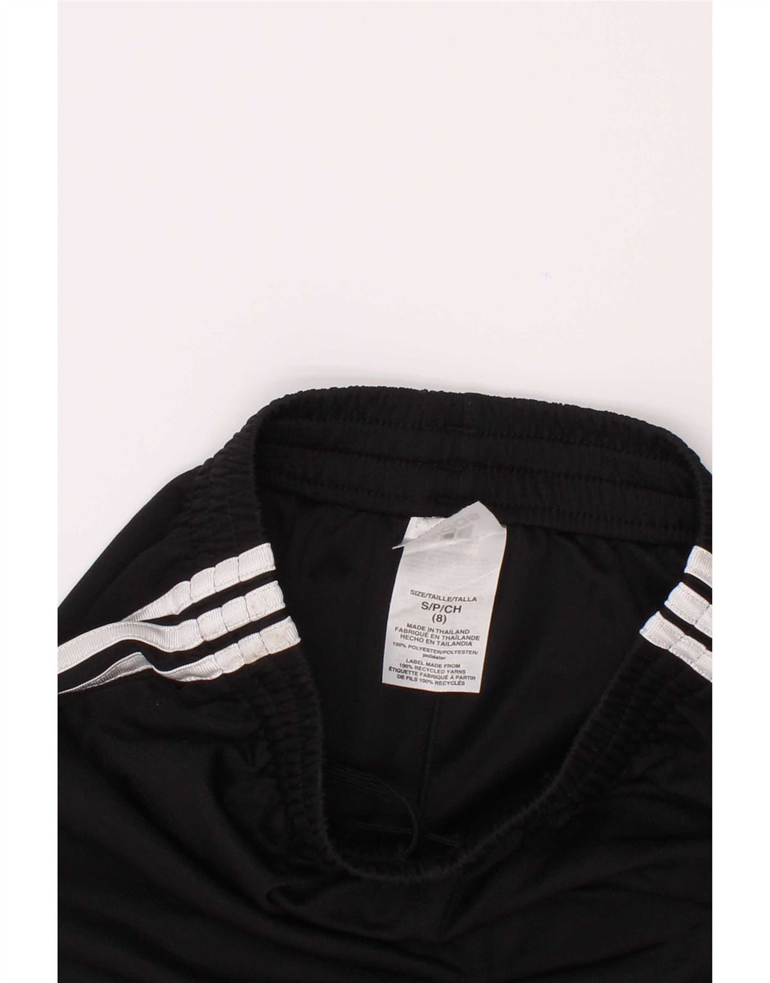 Pantaloncini sportivi Adidas da ragazzo 7-8 anni piccoli in poliestere nero