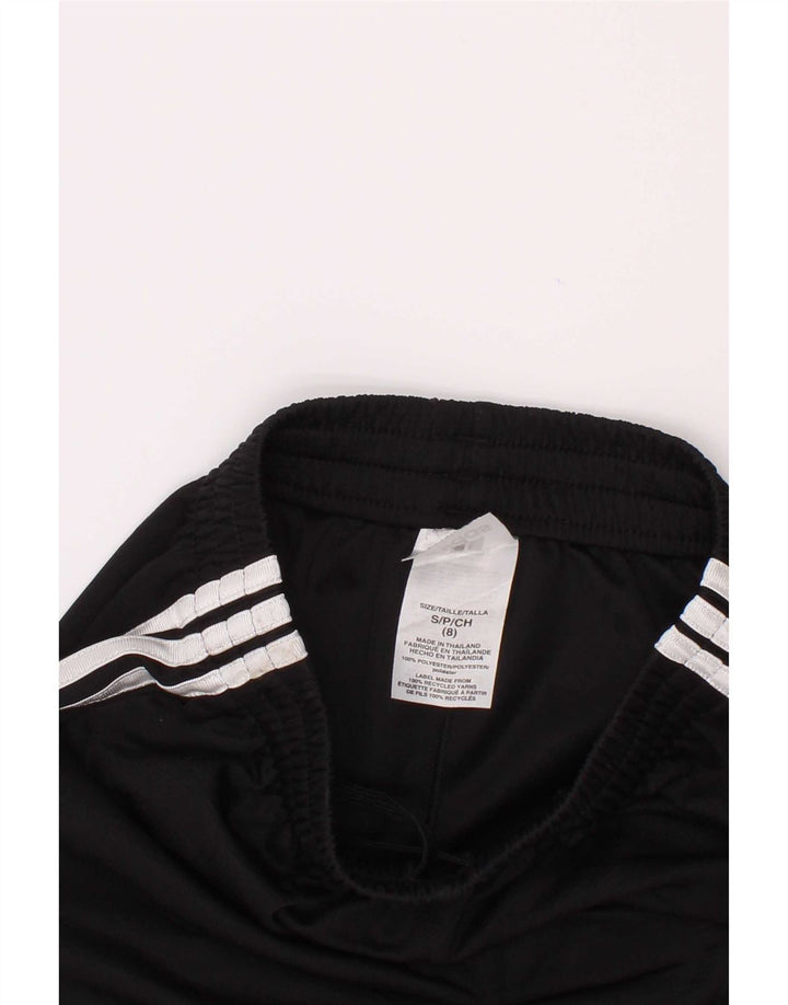Pantaloncini sportivi Adidas da ragazzo 7-8 anni piccoli in poliestere nero