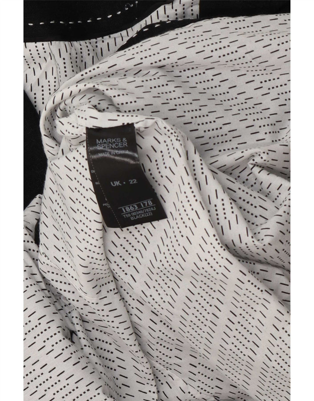 Giacca blazer a 3 bottoni Marks & Spencer da donna UK 22 3XL Lino grigio