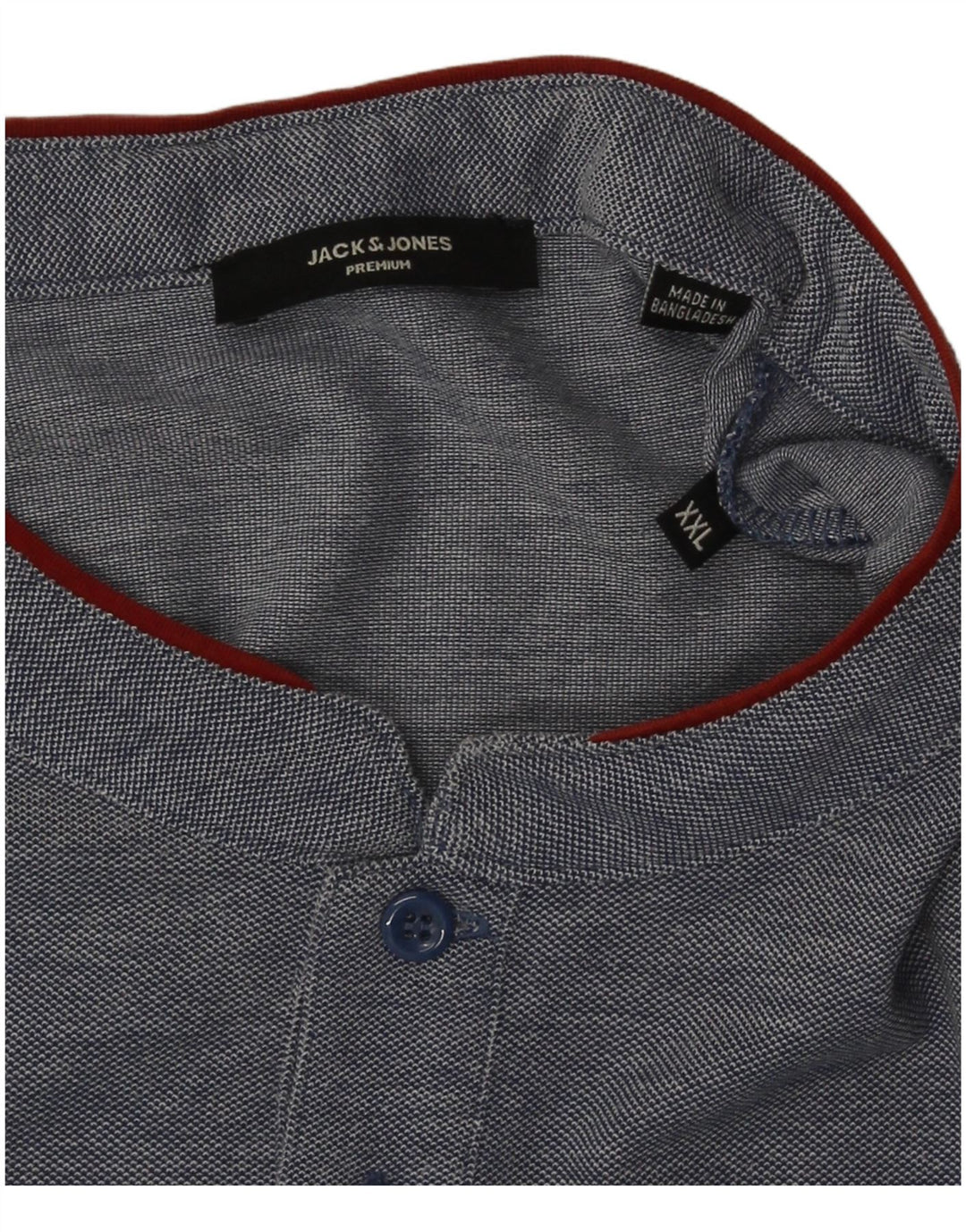 Maglietta da uomo Jack & Jones Top 2XL Blu navy screziato