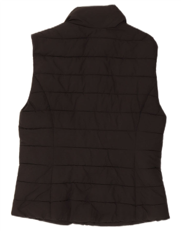 Gilet imbottito da donna Jack Wills UK 10 piccolo poliestere nero