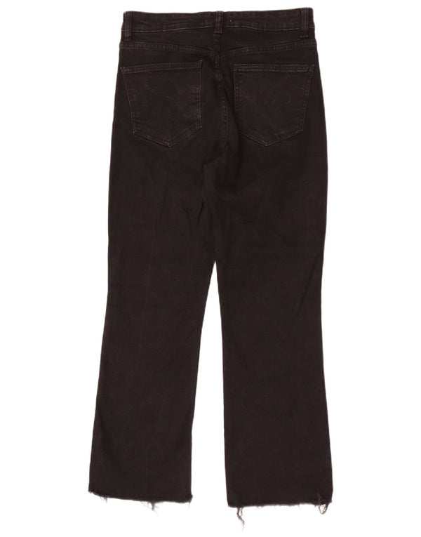 Jeans dritti da donna Zara EU 40 medio W30 L26 cotone nero