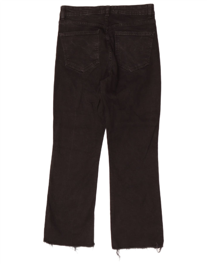 Jeans dritti da donna Zara EU 40 medio W30 L26 cotone nero