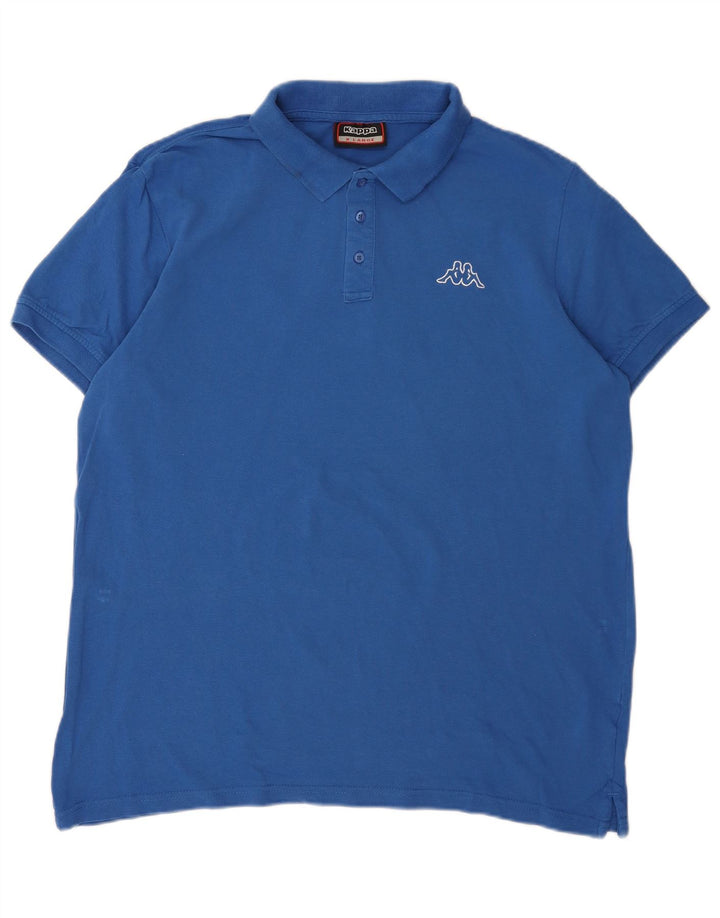 Polo Kappa Uomo XL Cotone Blu