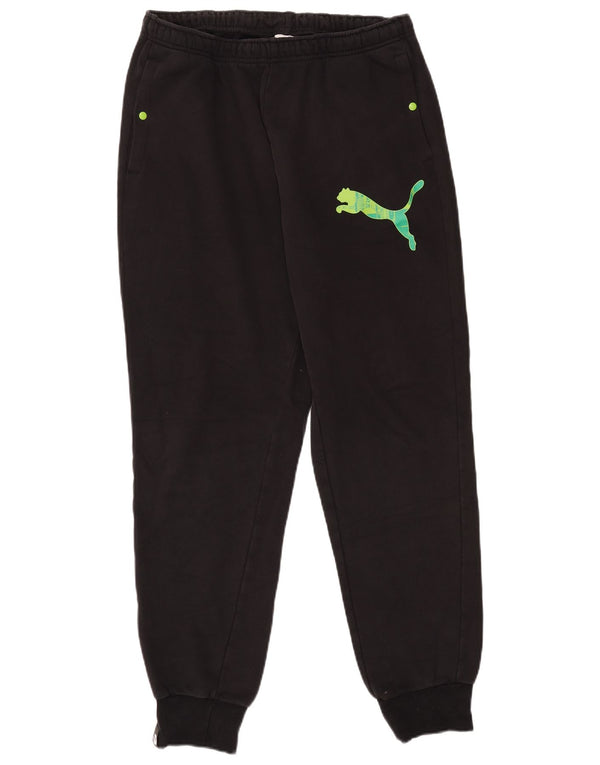 Pantaloni da tuta da uomo Puma Joggers grandi in cotone nero