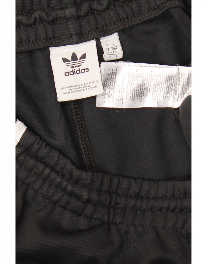Pantaloni da tuta da uomo Adidas Joggers grandi neri in poliestere
