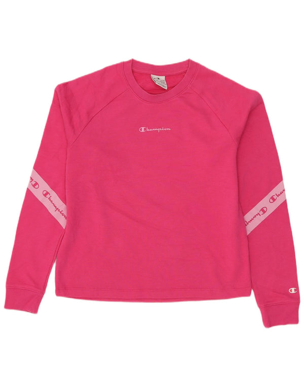 Felpa Champion da ragazza con grafica Regular Fit, 15-16 anni, rosa