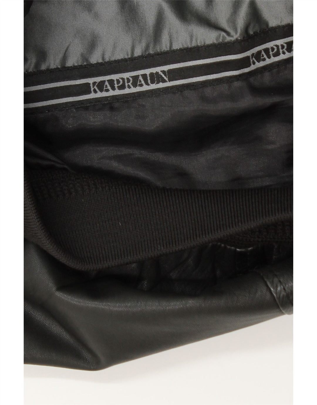 Giacca in pelle da uomo KAPRAUN UK 40 grande nera