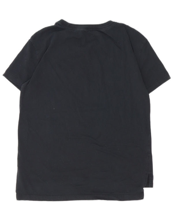T-shirt grafica da donna Nike Top UK 10 piccola in cotone nero
