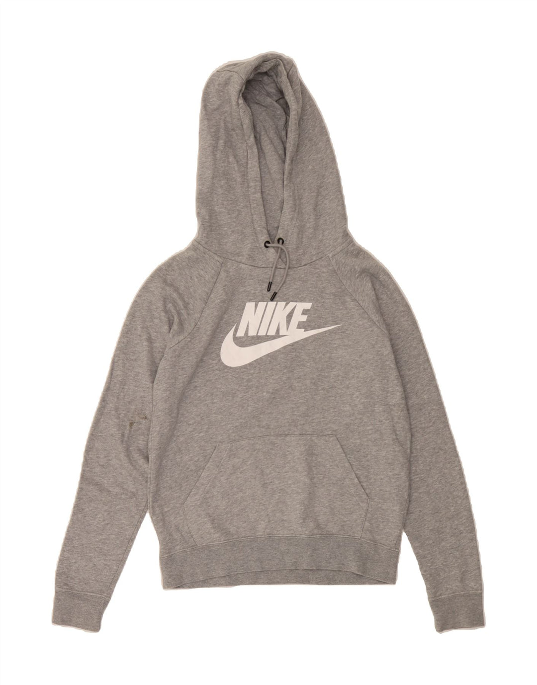 NIKE Mens Graphic Hoodie Jumper XS Grey Cotton Vintage Nike and Second-Hand Nike from Messina Hembry 