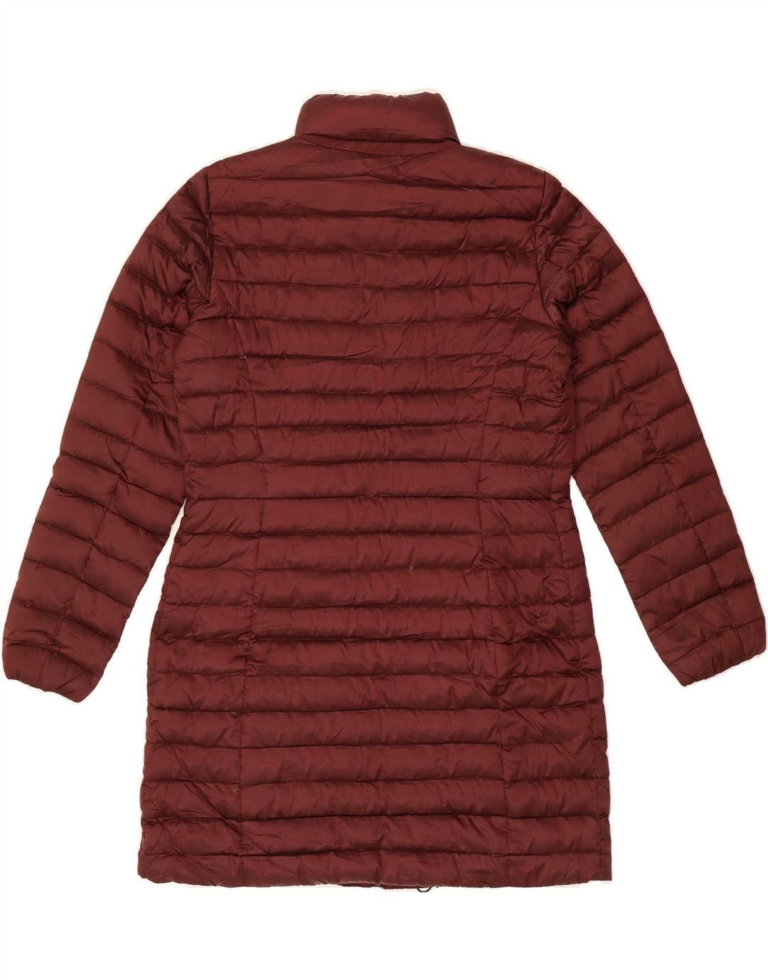 MASSIMO DUTTI Womens Padded Coat UK 16 Large Burgundy Polyester Vintage Massimo Dutti and Second-Hand Massimo Dutti from Messina Hembry 