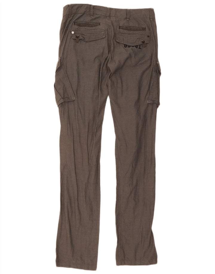 Pantaloni cargo dritti da donna G-STAR W28 L34 Grigi
