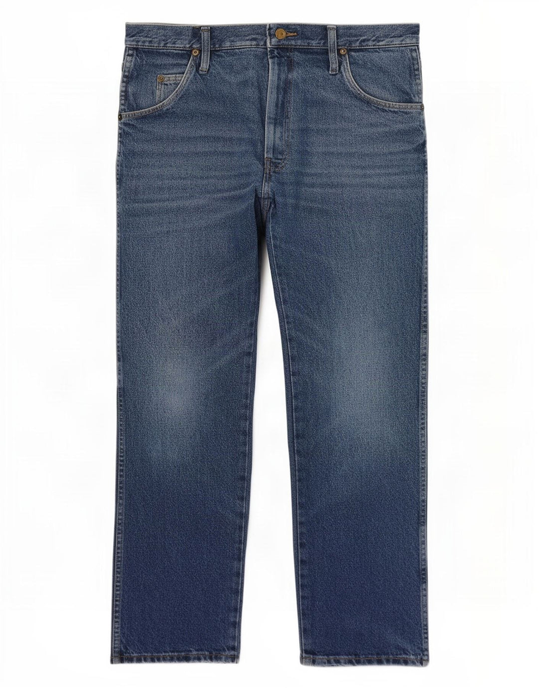 Jeans dritti da uomo Wrangler W32 L30 cotone blu