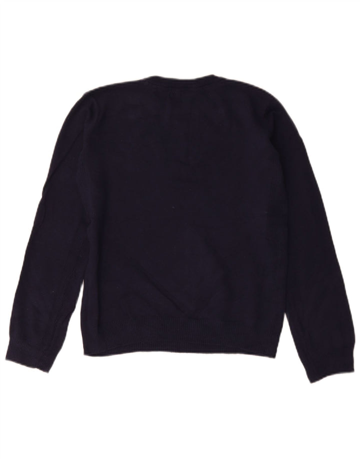 Maglione GUESS Bambino Girocollo 11-12 Anni Blu Navy