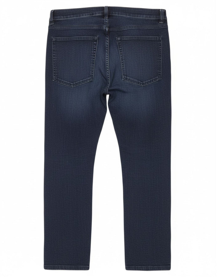 Jeans dritti da donna economici Monday W32 L26 cotone blu navy