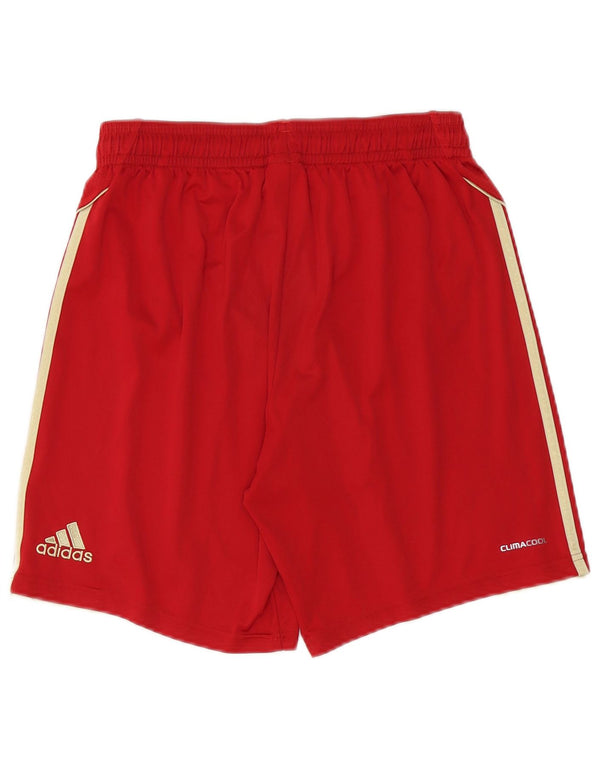 Pantaloncini sportivi Adidas da uomo FC Bayern Munchen Sport medi in poliestere rosso