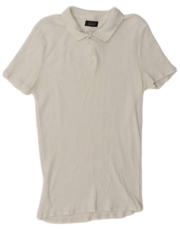 Polo Zara da uomo XL bianca