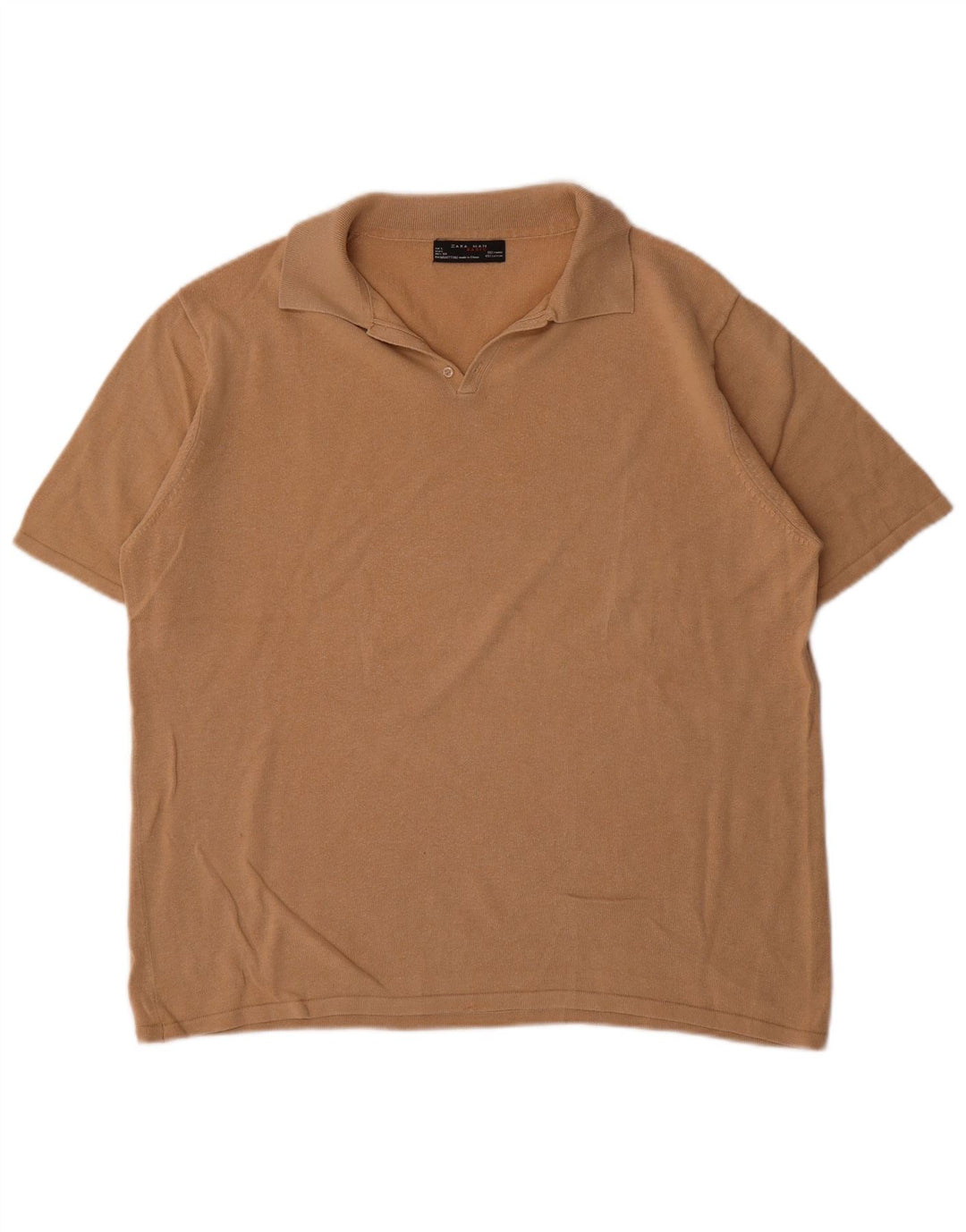 Zara Polo da uomo grande Beige