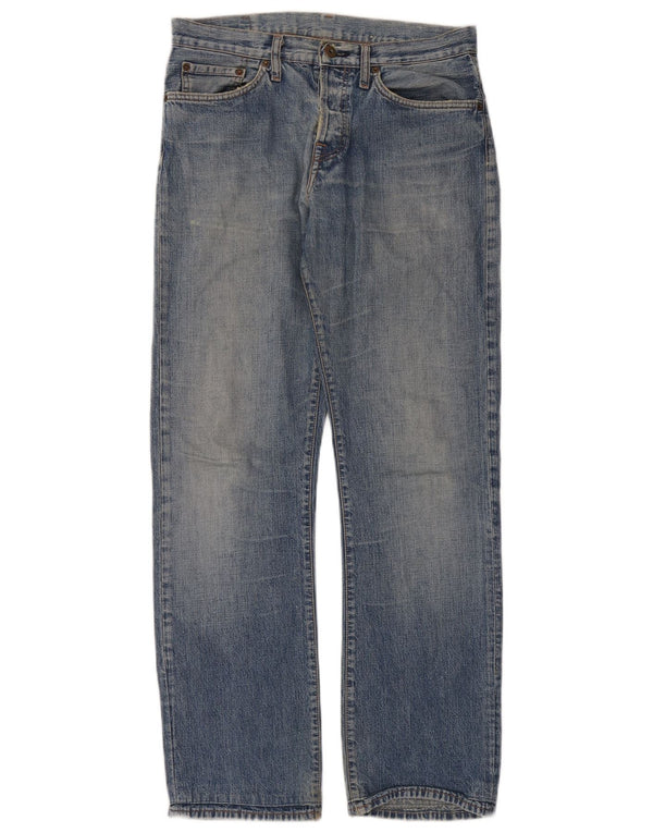 Jeans dritti da uomo Replay W31 L34 cotone blu