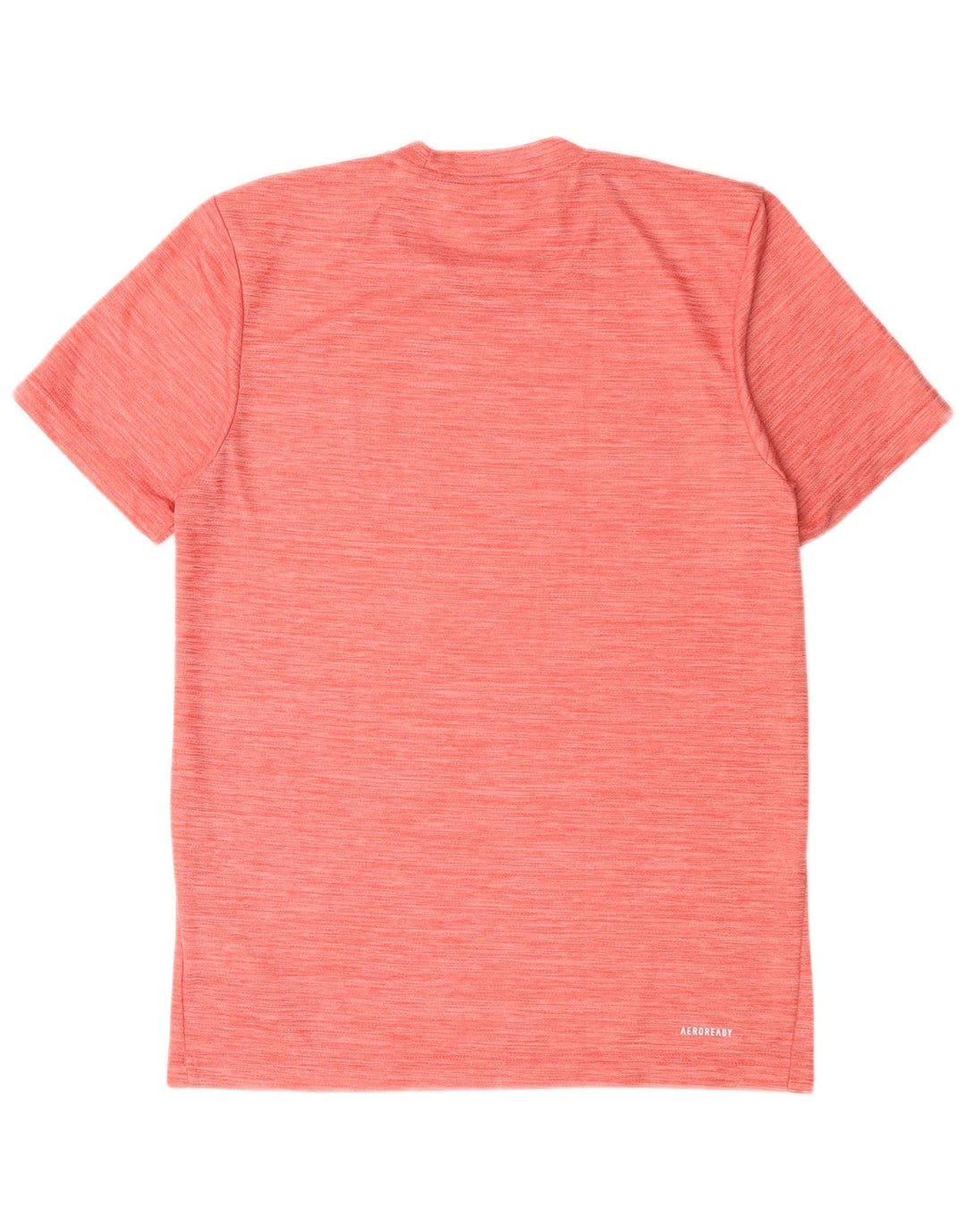 Maglietta Adidas Aeroready da uomo, piccola, in poliestere chiazzato rosa