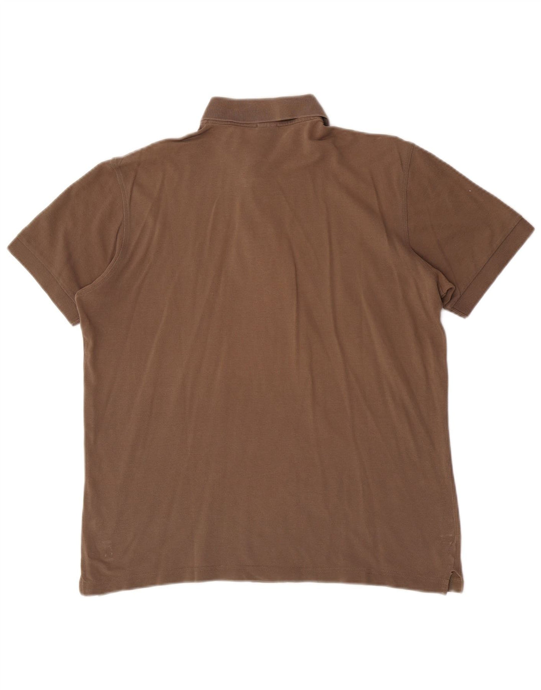 Polo da uomo Hugo Boss piccola in cotone marrone