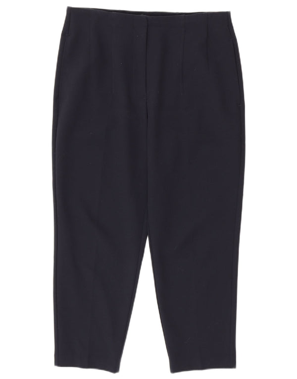 Pantaloni corti da donna Marks & Spencer UK 12 medi W32 L23 Blu navy