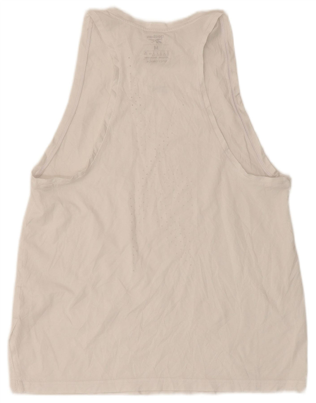Canotta Reebok Donna UK 12/14 Medio Bianco