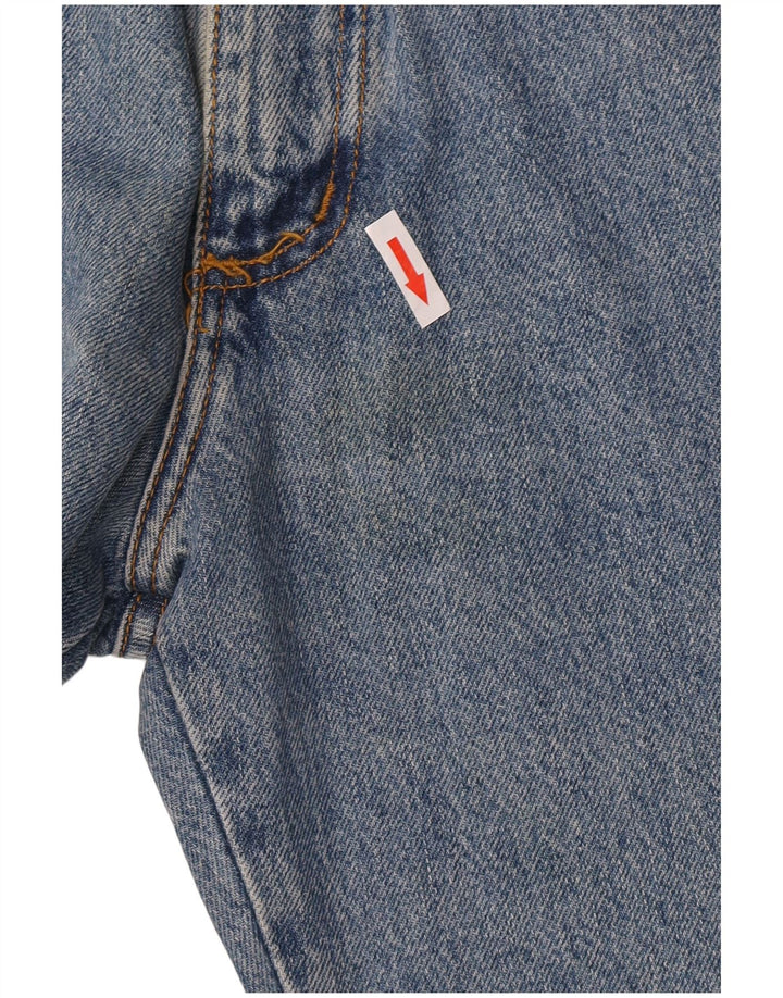 Jeans affusolati in popeline da donna Wrangler W33 L30 cotone blu