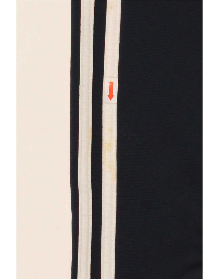 Pantaloni della tuta da ragazzo Adidas 15-16 anni in poliestere blu navy
