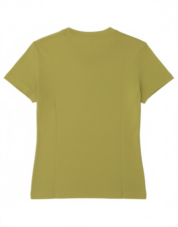 T-shirt da donna Gas Top UK 12 cotone verde medio
