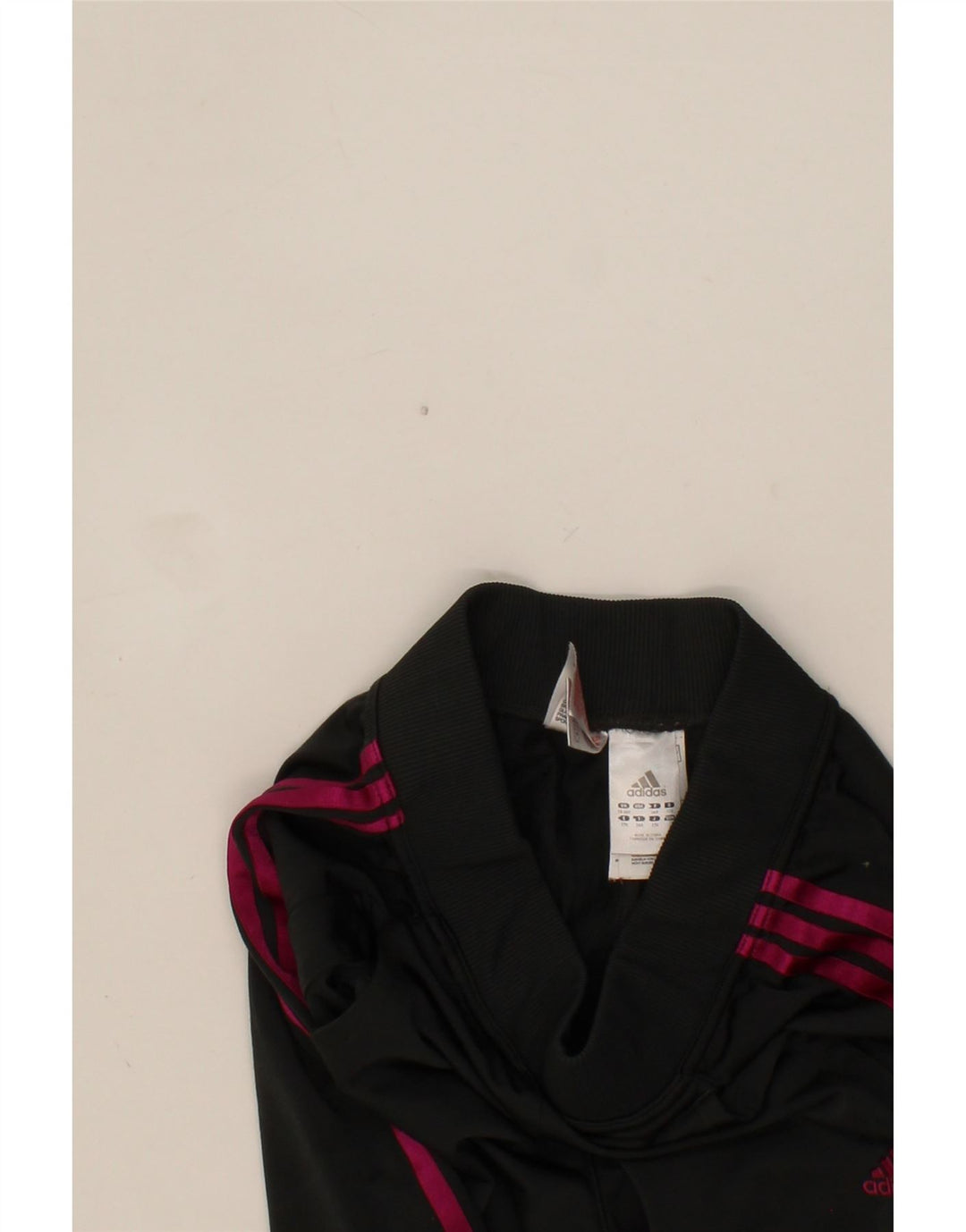 ADIDAS Girls Tracksuit Trousers 15-16 Years Grey Polyester Vintage Adidas and Second-Hand Adidas from Messina Hembry 