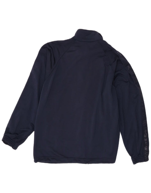 Giacca da ginnastica grafica da uomo Lotto grande blu navy