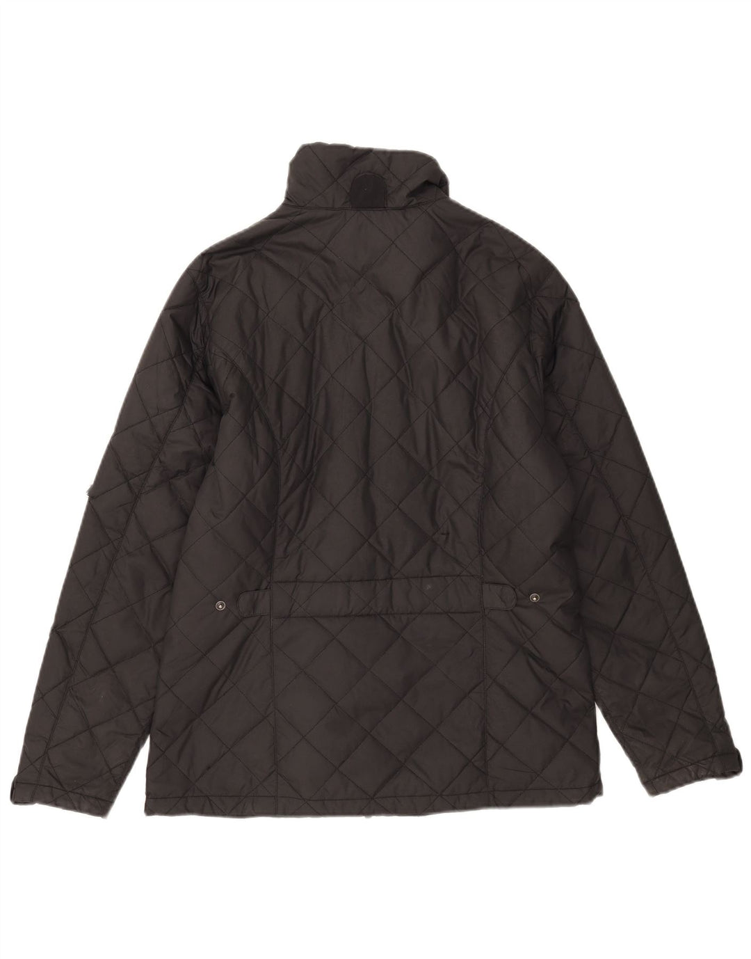 Giacca trapuntata oversize da donna Schoffel UK 10 piccola in poliestere nero