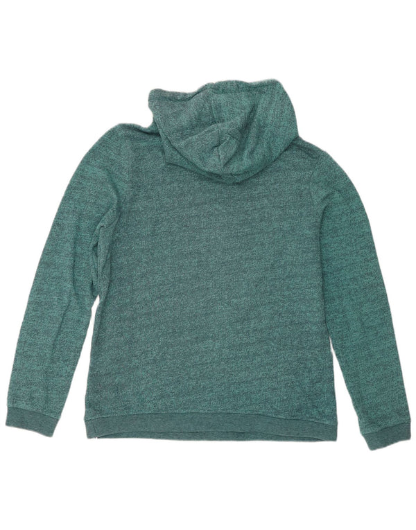Maglione con cappuccio da donna Animal UK 12 Cotone chiazzato turchese medio