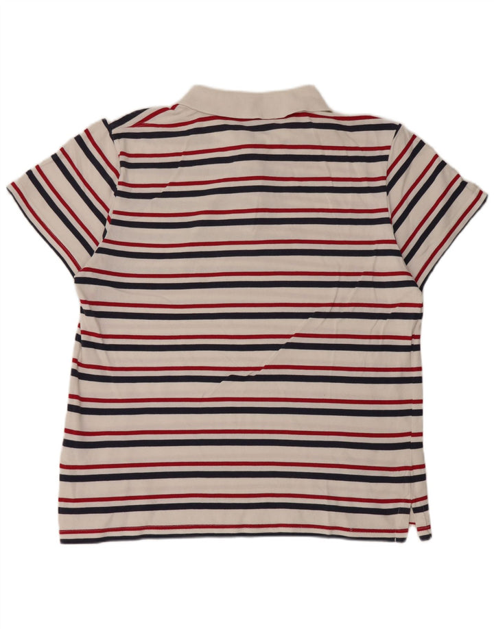 Polo da uomo WRANGLER 2XL cotone a righe bianche