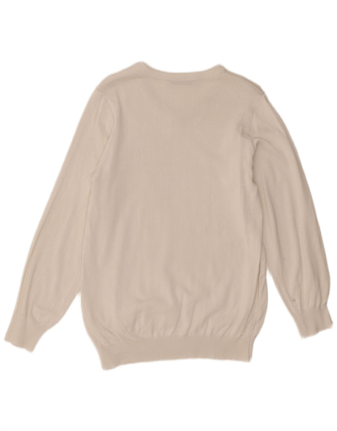 Maglione Trussardi Uomo Scollo a V XS Bianco