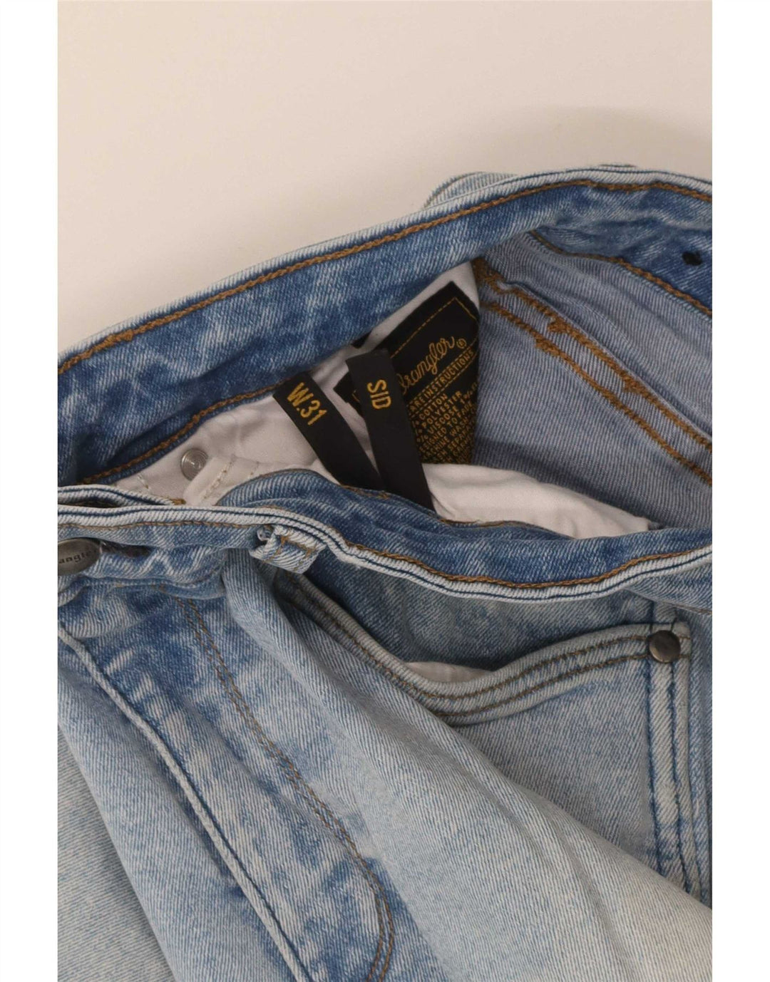 Jeans skinny Wrangler da uomo Sid W31 L29 cotone blu