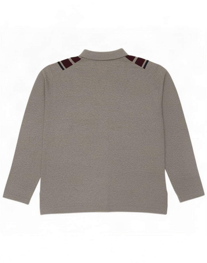 Marks & Spencer Camicia da uomo XL Cotone a righe grigie