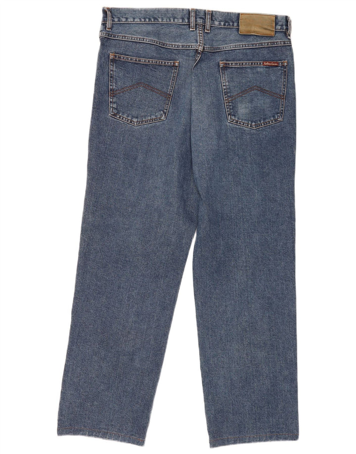 Jeans dritti da uomo Marlboro Classics W38 L31 cotone blu