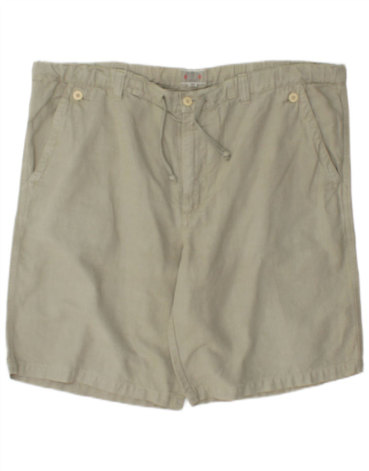 Pantaloncini chino da uomo Fly 3 IT 52 XL W40 Lino kaki