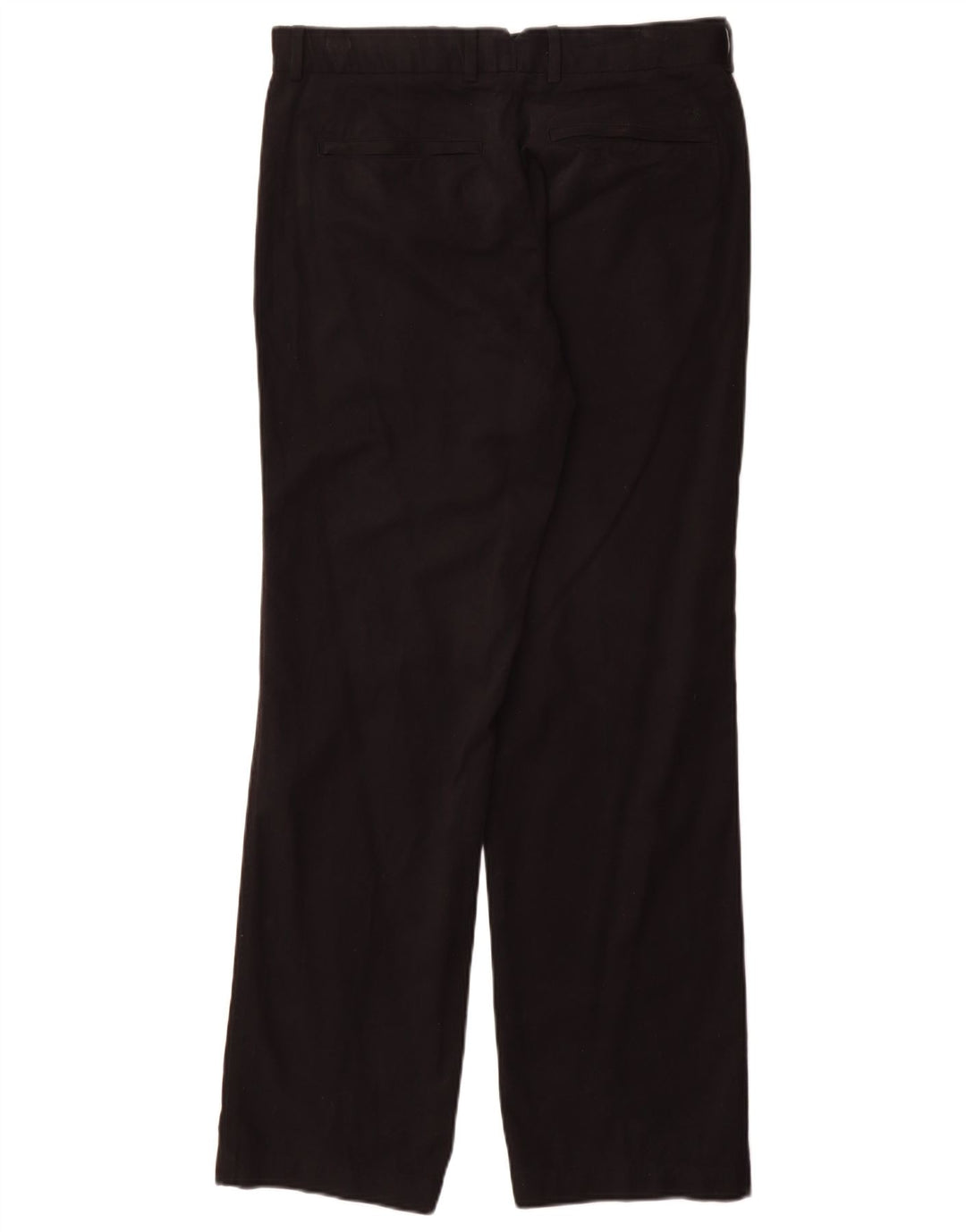 Pantaloni da abito dritti Marks & Spencer da uomo blu Harbour W32 L31 neri