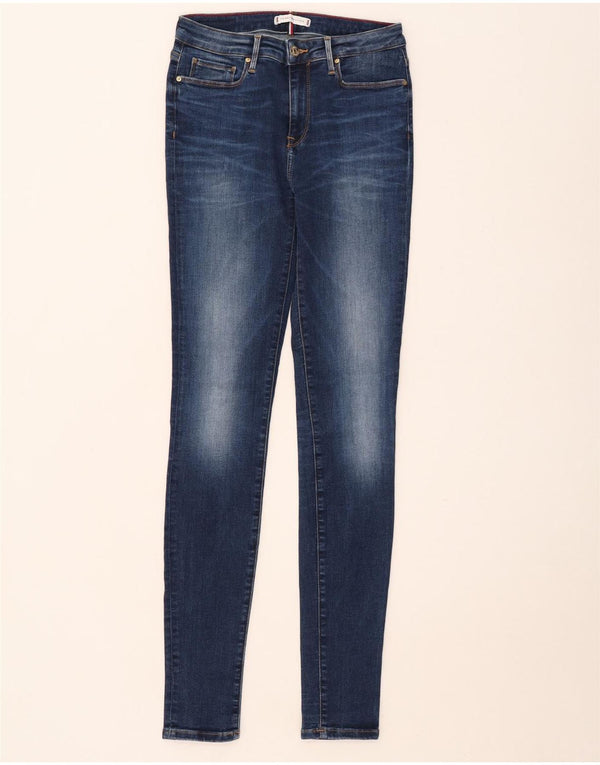 Jeans skinny Como da donna Tommy Hilfiger W28 L32 cotone blu