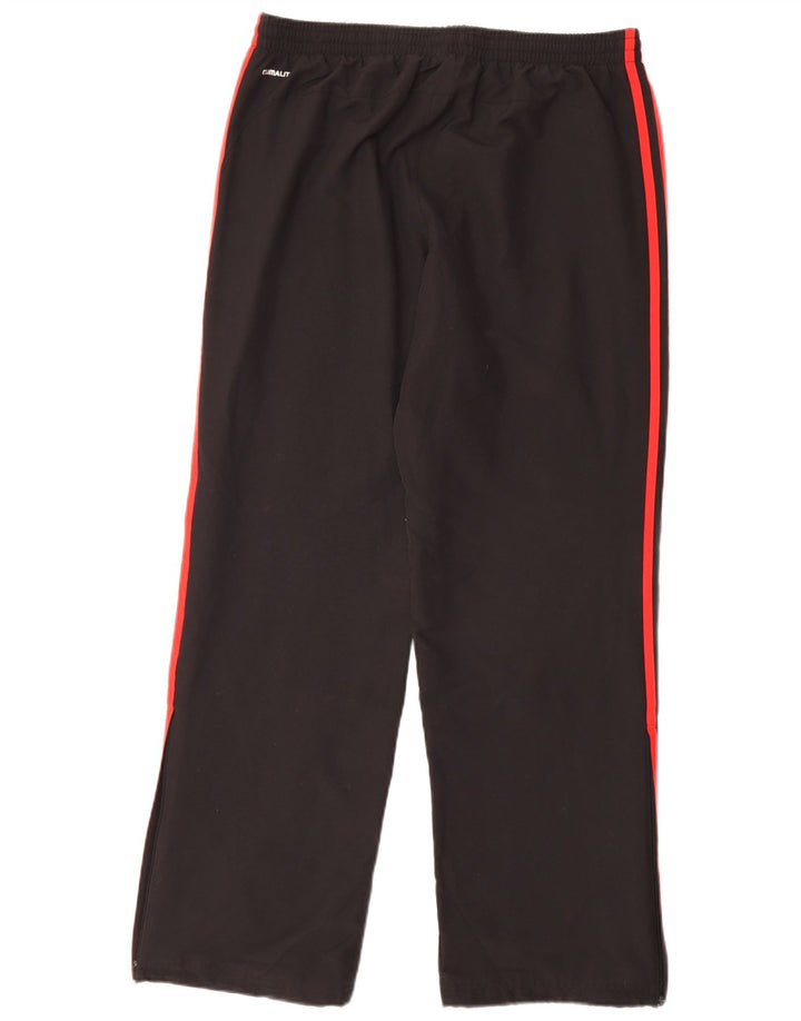 Pantaloni da tuta ADIDAS Climalite da uomo medio poliestere nero