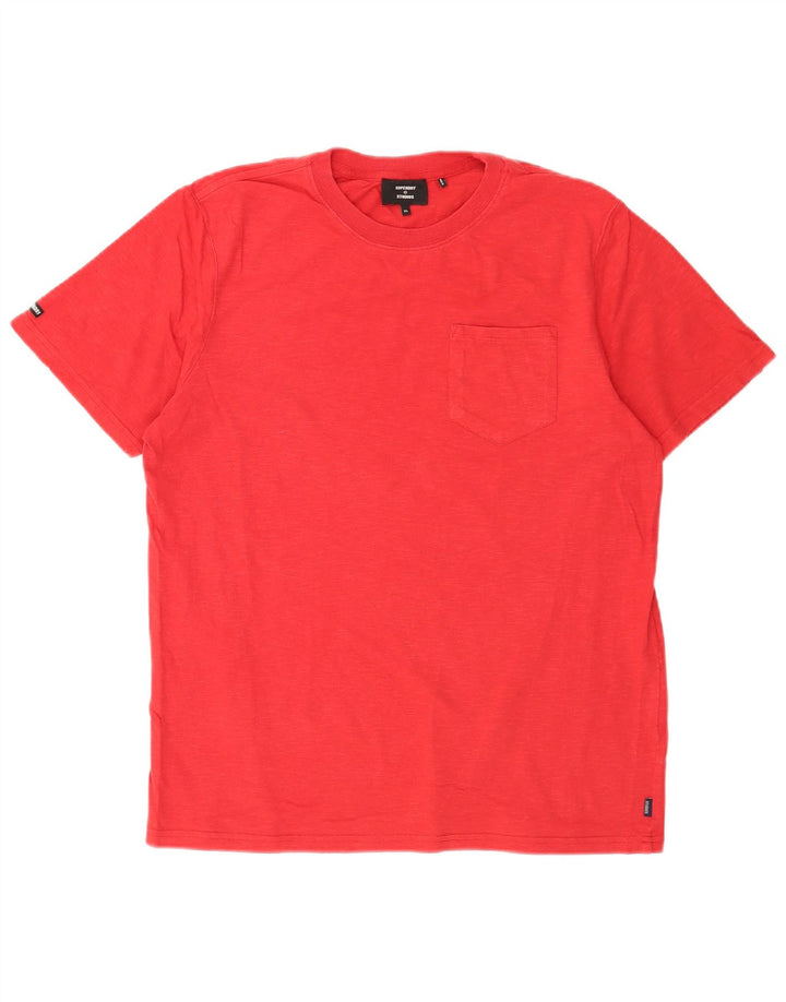 T-shirt da uomo vestibilità regolare Superdry XL rossa