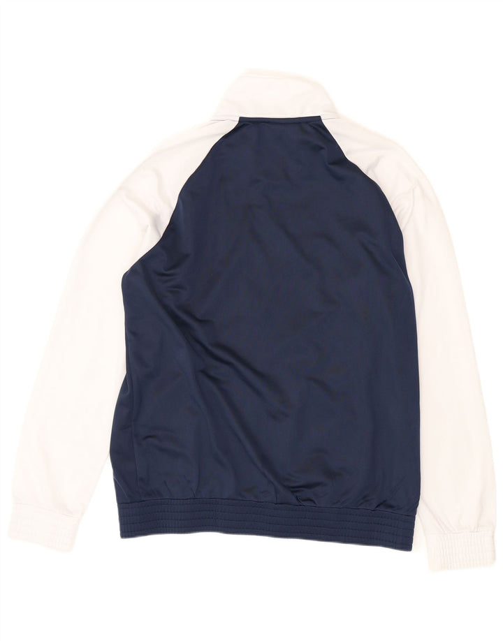 Giacca da tuta da uomo Kappa XL in poliestere color block blu navy